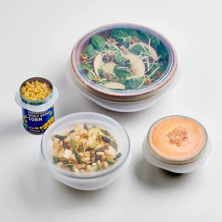 Stasher Stretch Lids, set of 4