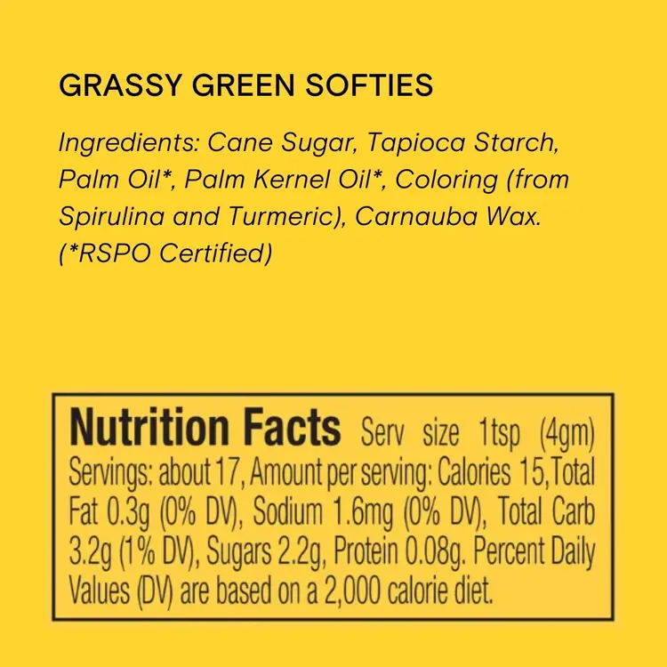 Supernatural 3oz Grassy Green Dye-Free Jimmies