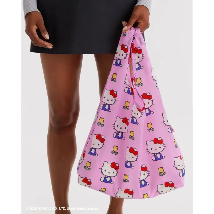 Baggu Hello Kitty Pink Baggu Reusable Tote Bag