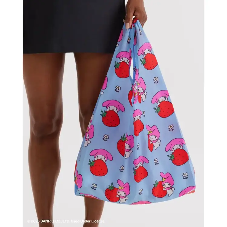 Baggu My Melody Strawberry Baggu Reusable Tote Bag