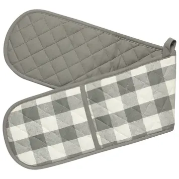Grey Double Oven Mitt