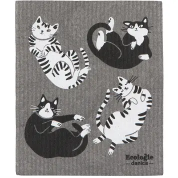 Meow Cellulose Dishcloth