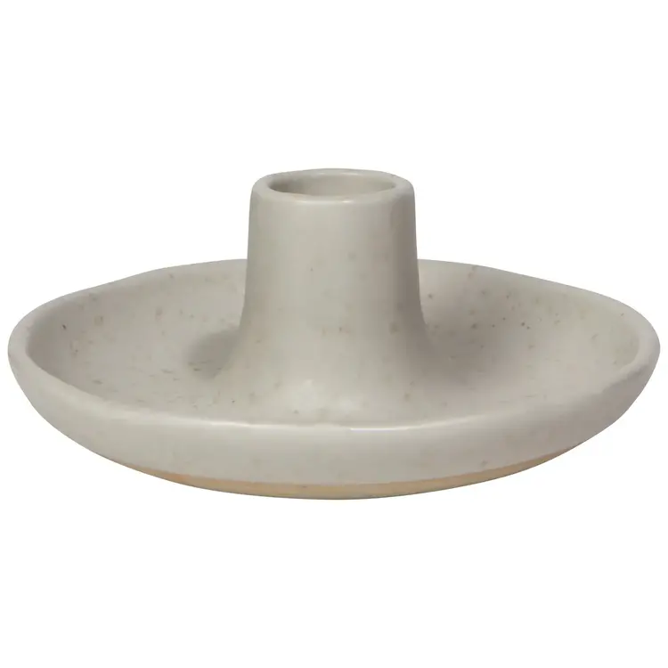 Grey Candle Holder