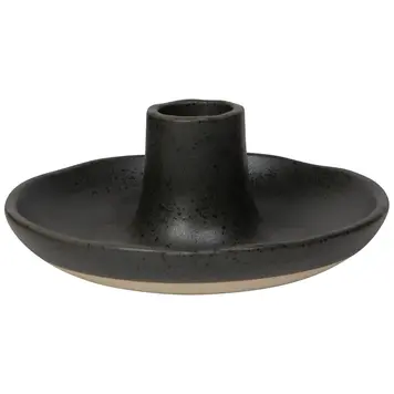 Black Candle Holder