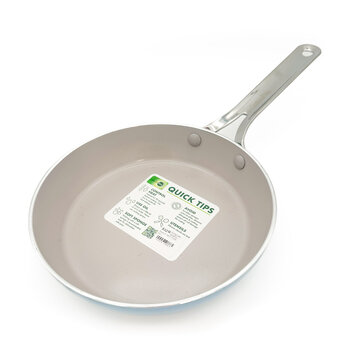 8" Ocean Blue Ceramic Frying Pan