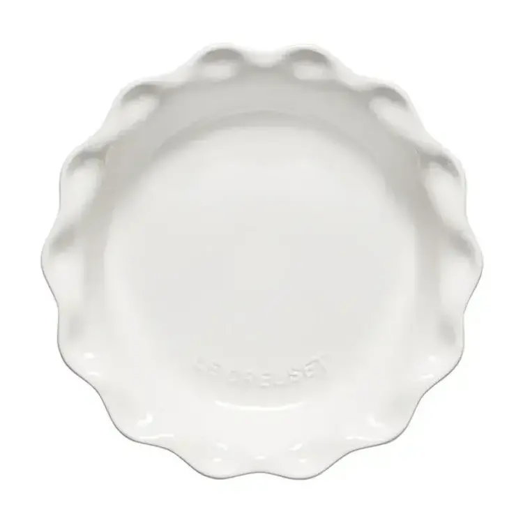 Le Creuset Le Creuset Fluted White Pie Dish