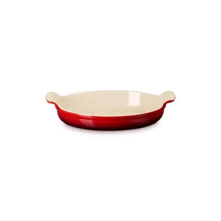 Le Creuset 1.75 quart Cherry Oval Baking Dish
