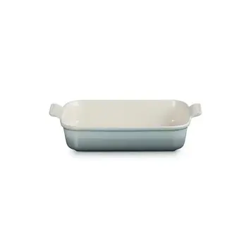 Le Creuset 4 quart Sea Salt Heritage Baking Dish