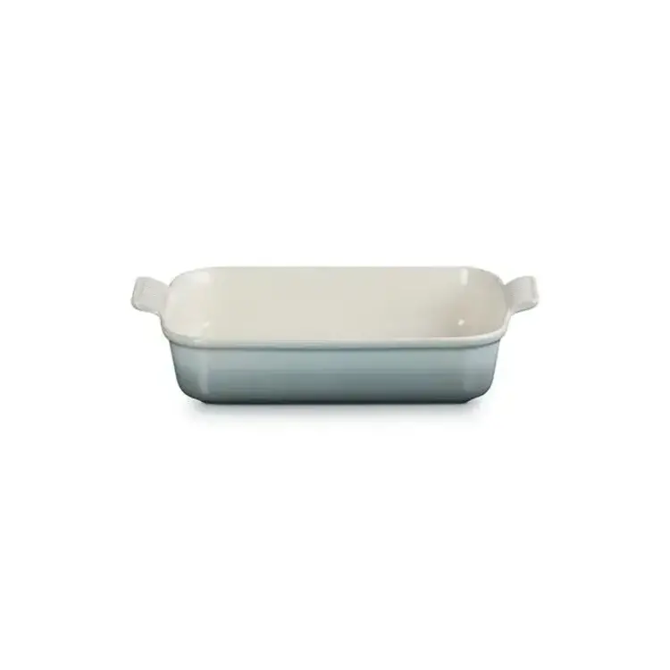 Le Creuset 4 quart Sea Salt Heritage Baking Dish