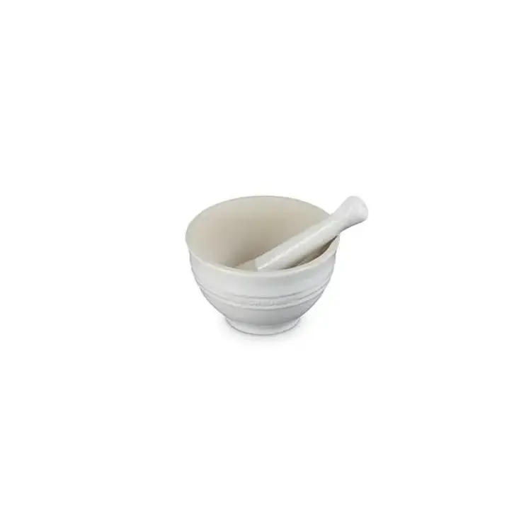 Le Creuset White Mortar & Pestle