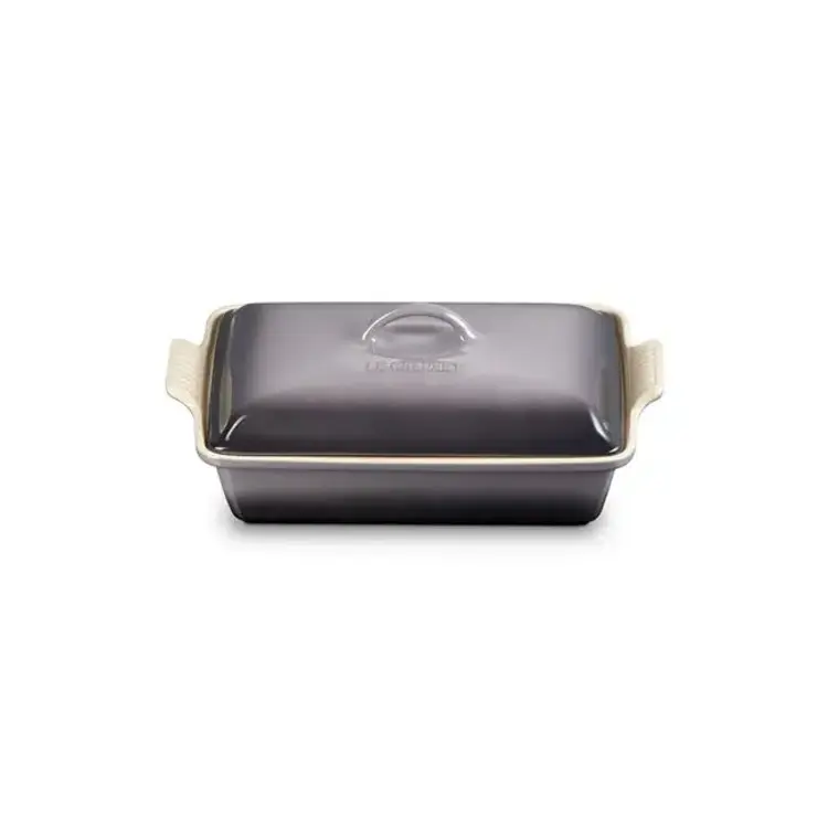 Le Creuset Le Creuset 4 quart Oyster Heritage Casserole with Lid