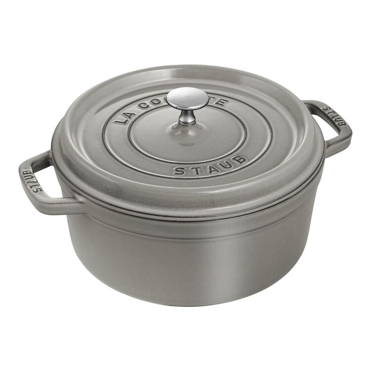 Staub Staub 4 quart Graphite Grey Dutch Oven
