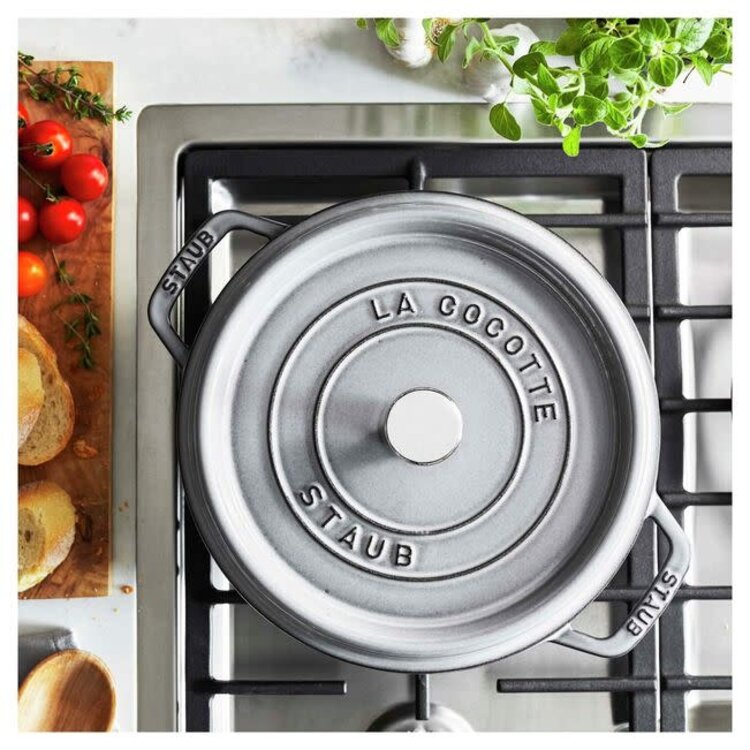 Staub Staub 4 quart Graphite Grey Dutch Oven