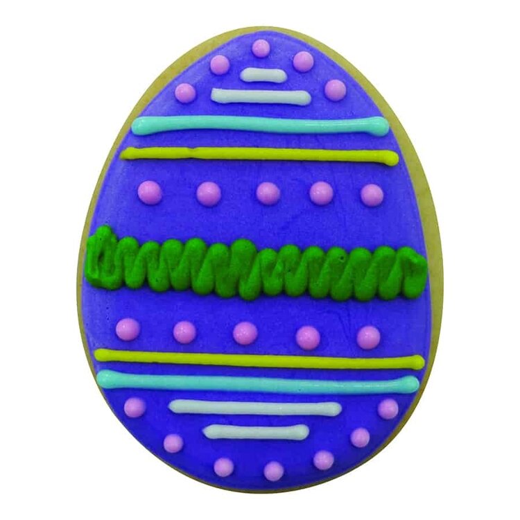 2.5" White  Easter Egg Cookie Cutter