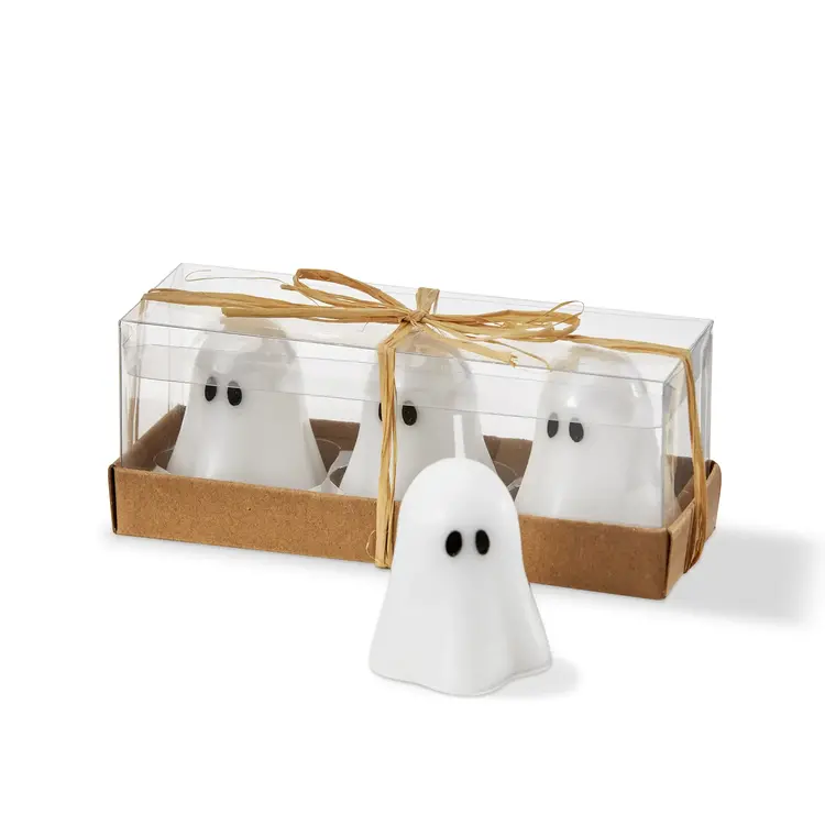 Mini Ghosts Candles, set of 3