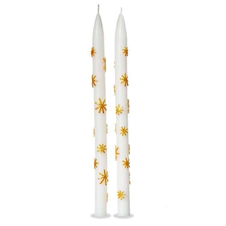 Stars Candles, set of 2
