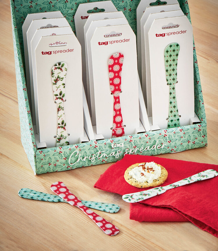 Enamel Christmas Spreader