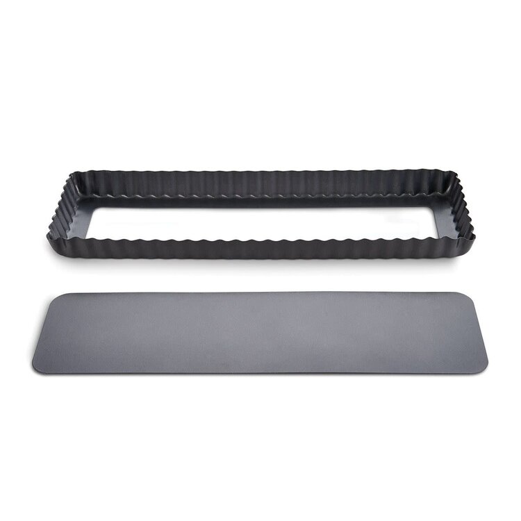 13.75x4.25" Quiche Pan with Removable Bottom