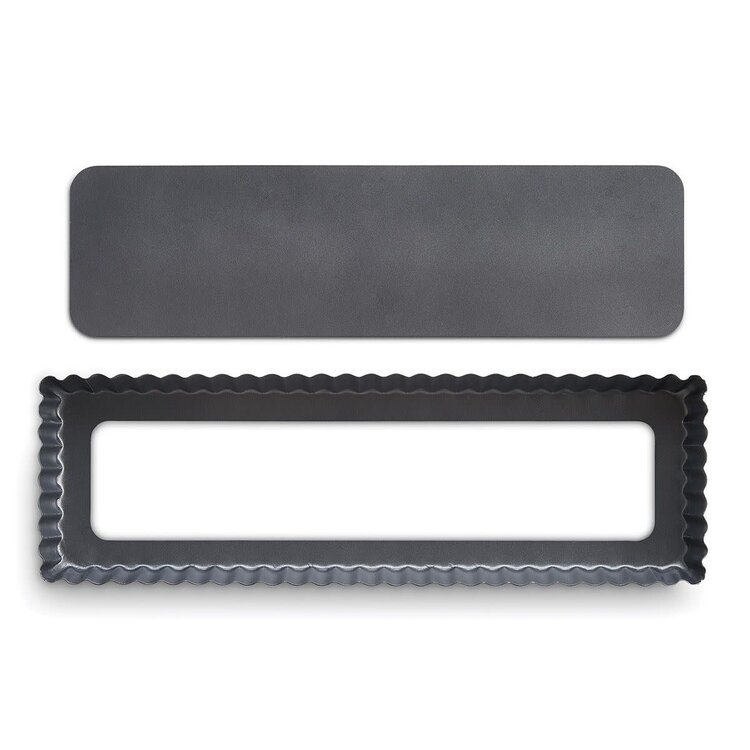 13.75x4.25" Quiche Pan with Removable Bottom