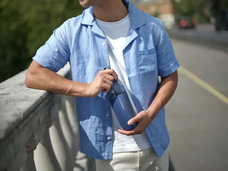 Sodastream Sodastream Storm Blue Fizz & Go Thermos Bottle