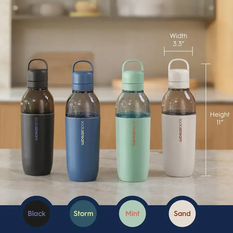 Sodastream Sodastream Sand Beige Fizz & Go Thermos Bottle