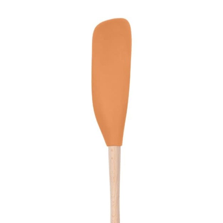 Tovolo Apricot Silicone Jar Scraper Spatula