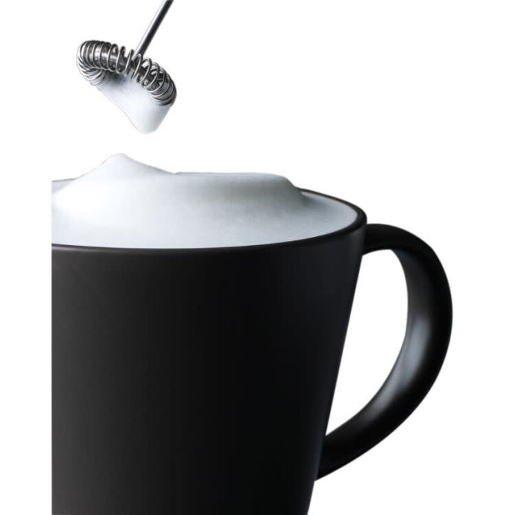 White Aerolatte Milk Frother with Stand