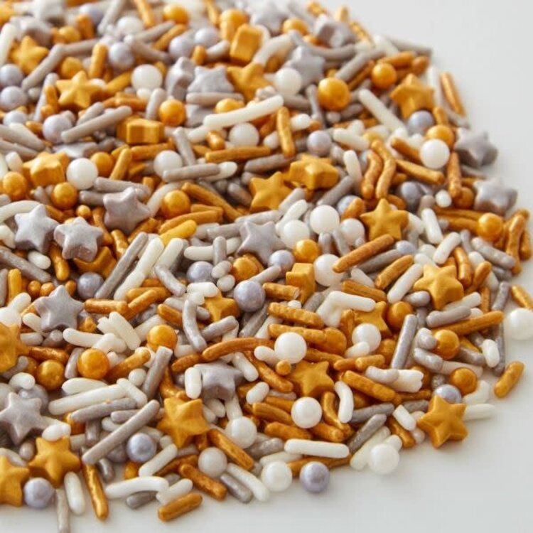 Wilton Holiday Metallics Sprinkle Mix