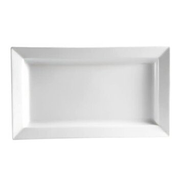 12.5x7.5" White Platter