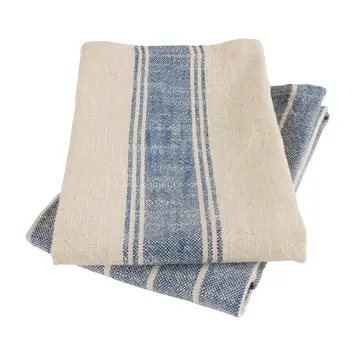 Firenze Navy Dishtowels, set of 2