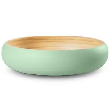 12" Sage & Bamboo Serving Bowl