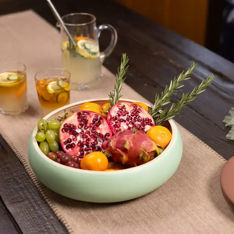 12" Sage & Bamboo Serving Bowl