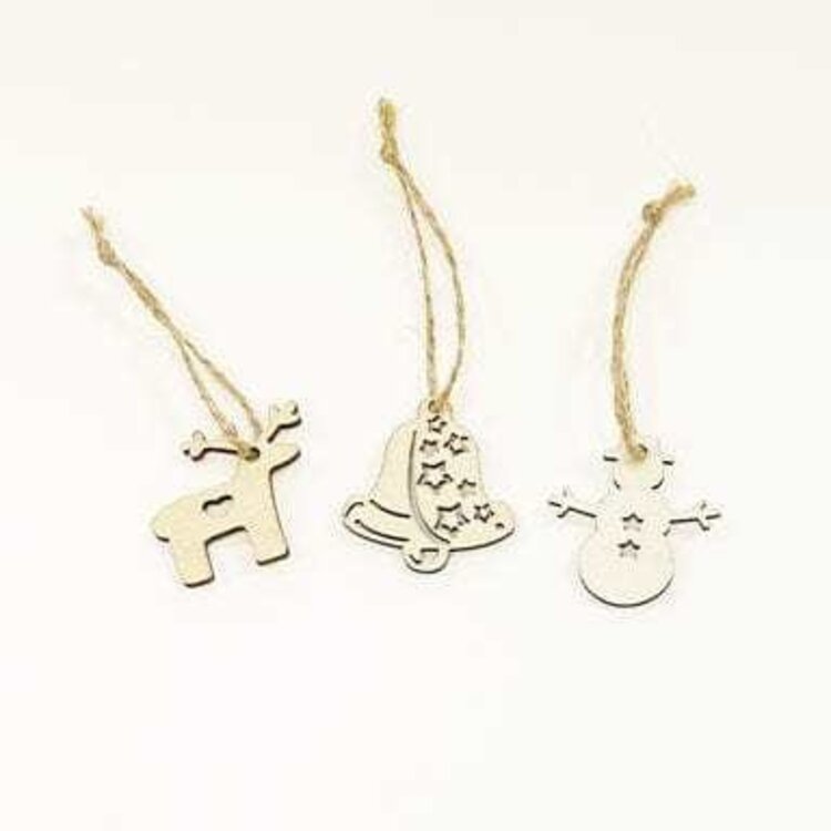 Reindeer Mini Crackers, set of 12