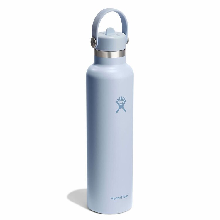 Hydro Flask 24oz Surf Blue Water Bottle & Straw