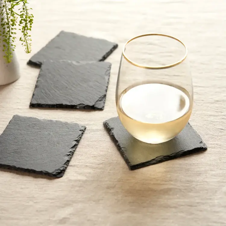 Slate Coasters, set of 4