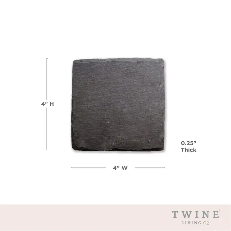 Slate Coasters, set of 4
