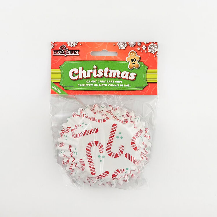Candy Canes Baking Cups