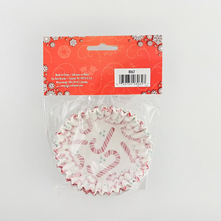 Candy Canes Baking Cups