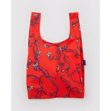 Baggu Red Snapdragon Baggu Reusable Tote Bag