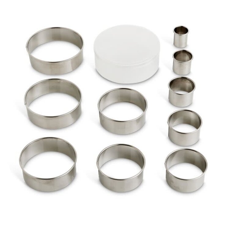 10 piece Round Cutter Set