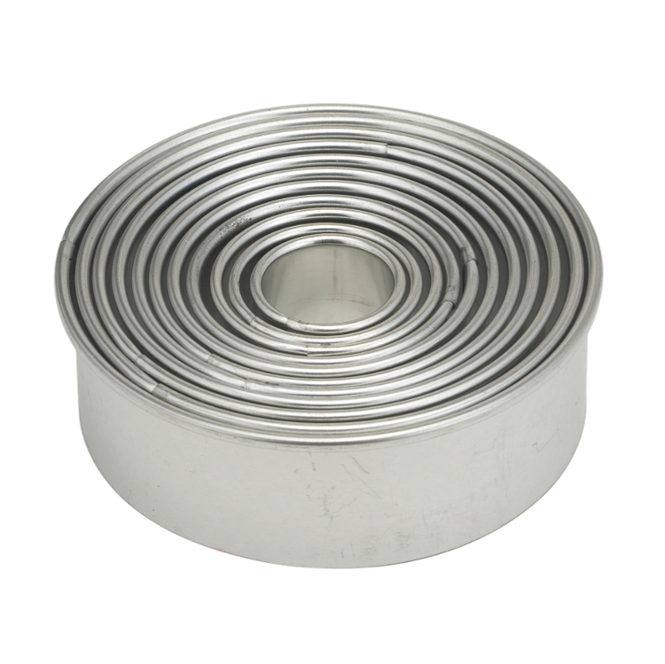 10 piece Round Cutter Set