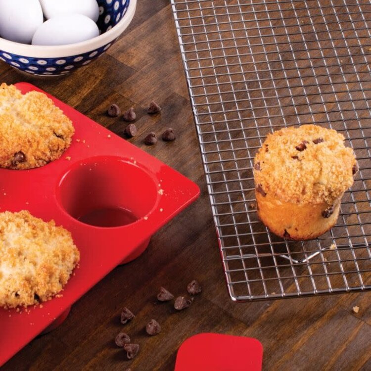 6 cup Silicone Jumbo Muffin Pan