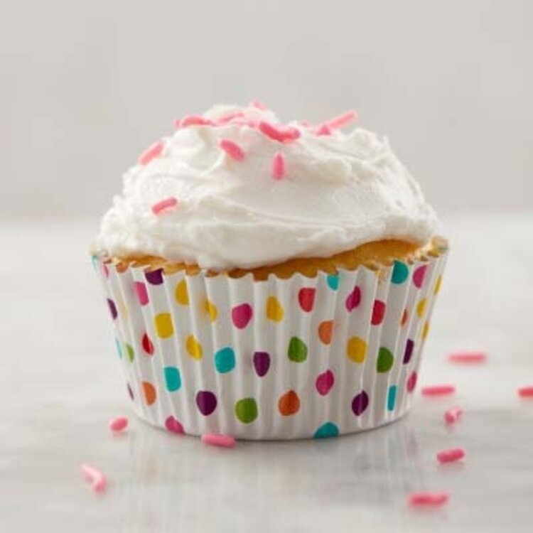 Wilton Rainbow Polka Dots Baking Cups