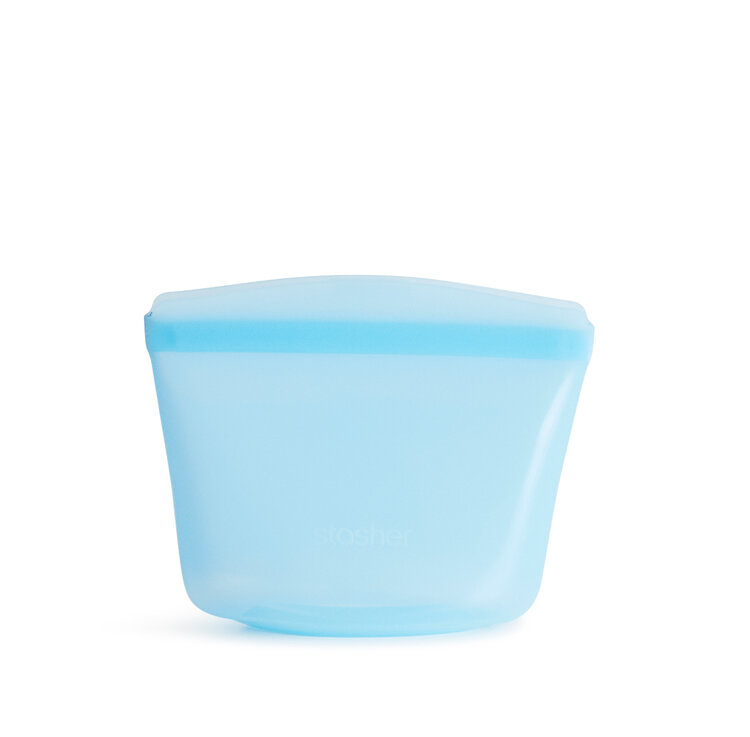 Stasher 1 cup Blue Storage Bag