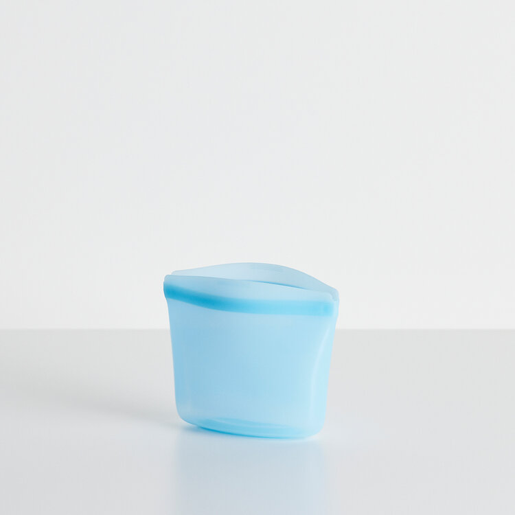 Stasher 1 cup Blue Storage Bag