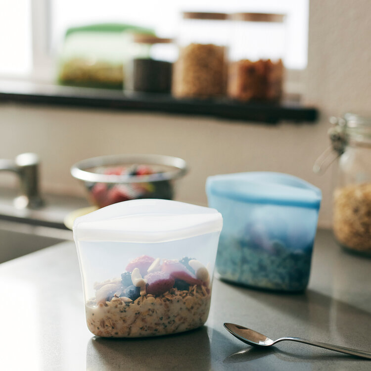 Stasher 1 cup Clear Storage Bag