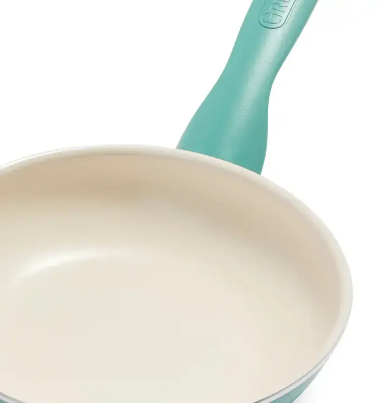Green Pan 10" Turquoise Ceramic Frying Pan
