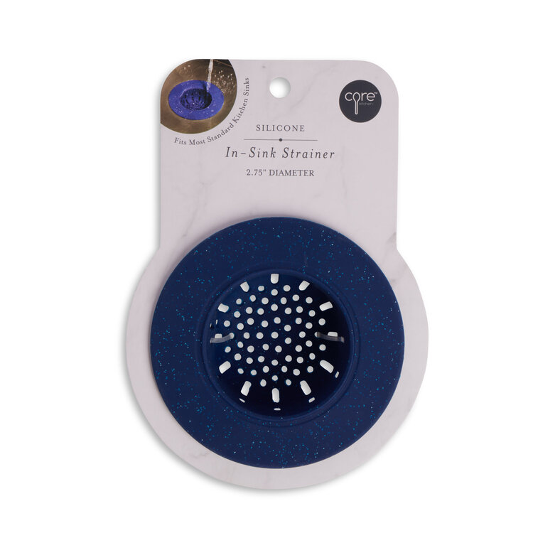 Navy Speckled Sink Strainer