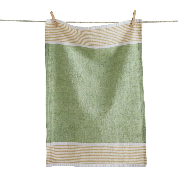 Wolcott Green Dishtowel