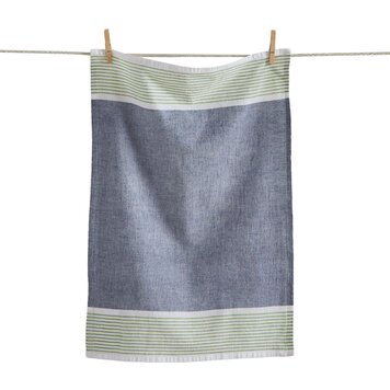 Wolcott Blue Dishtowel
